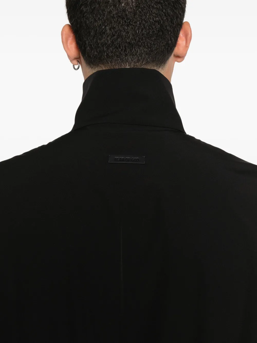 Fear Of God Eternal Zip-up Track Jacket In Black