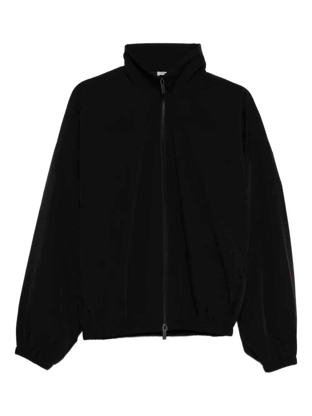 Fear Of God Zip-up Elastic-cuff Jacket In Black