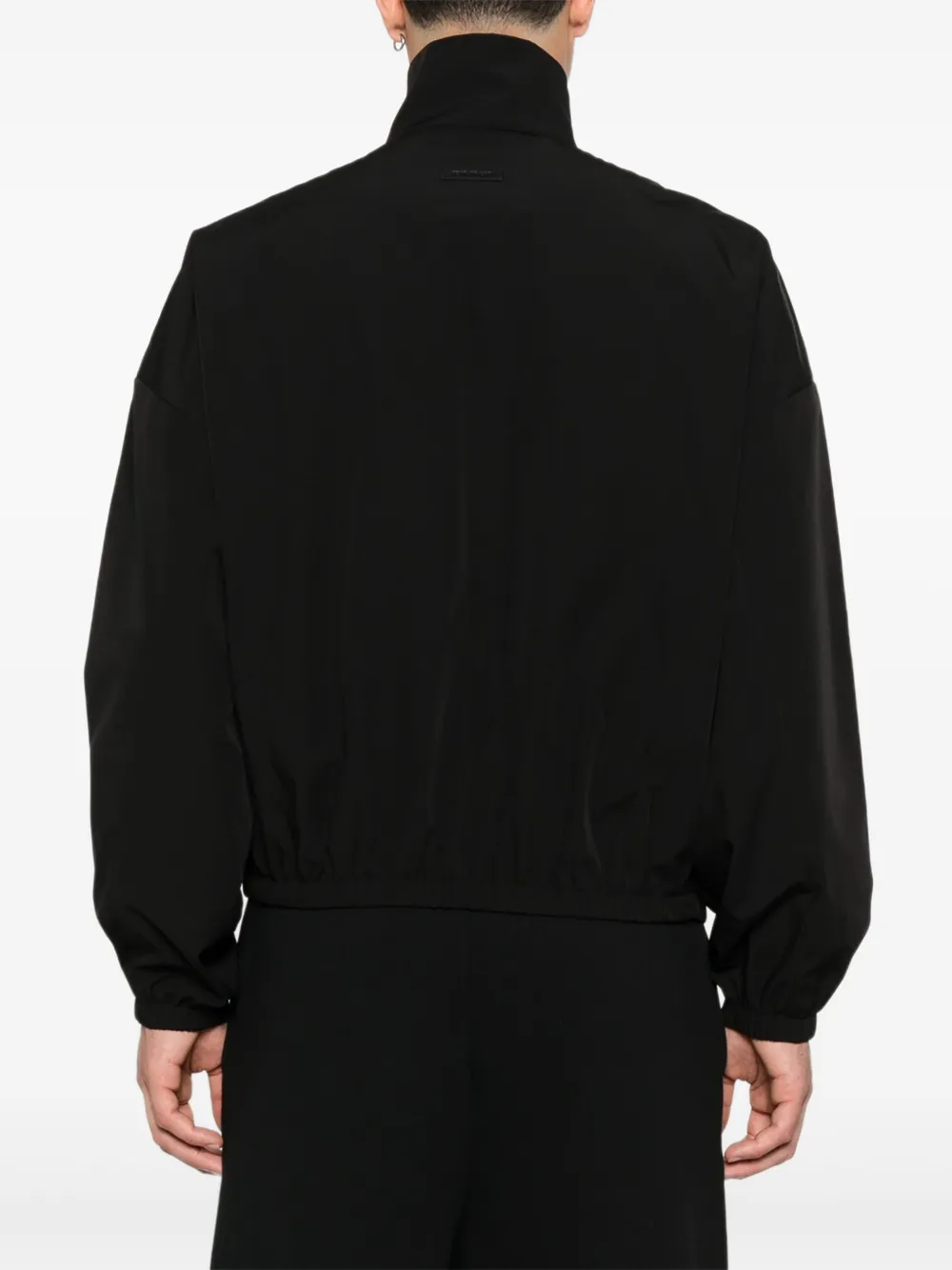 Fear Of God Eternal Zip-up Track Jacket In Black