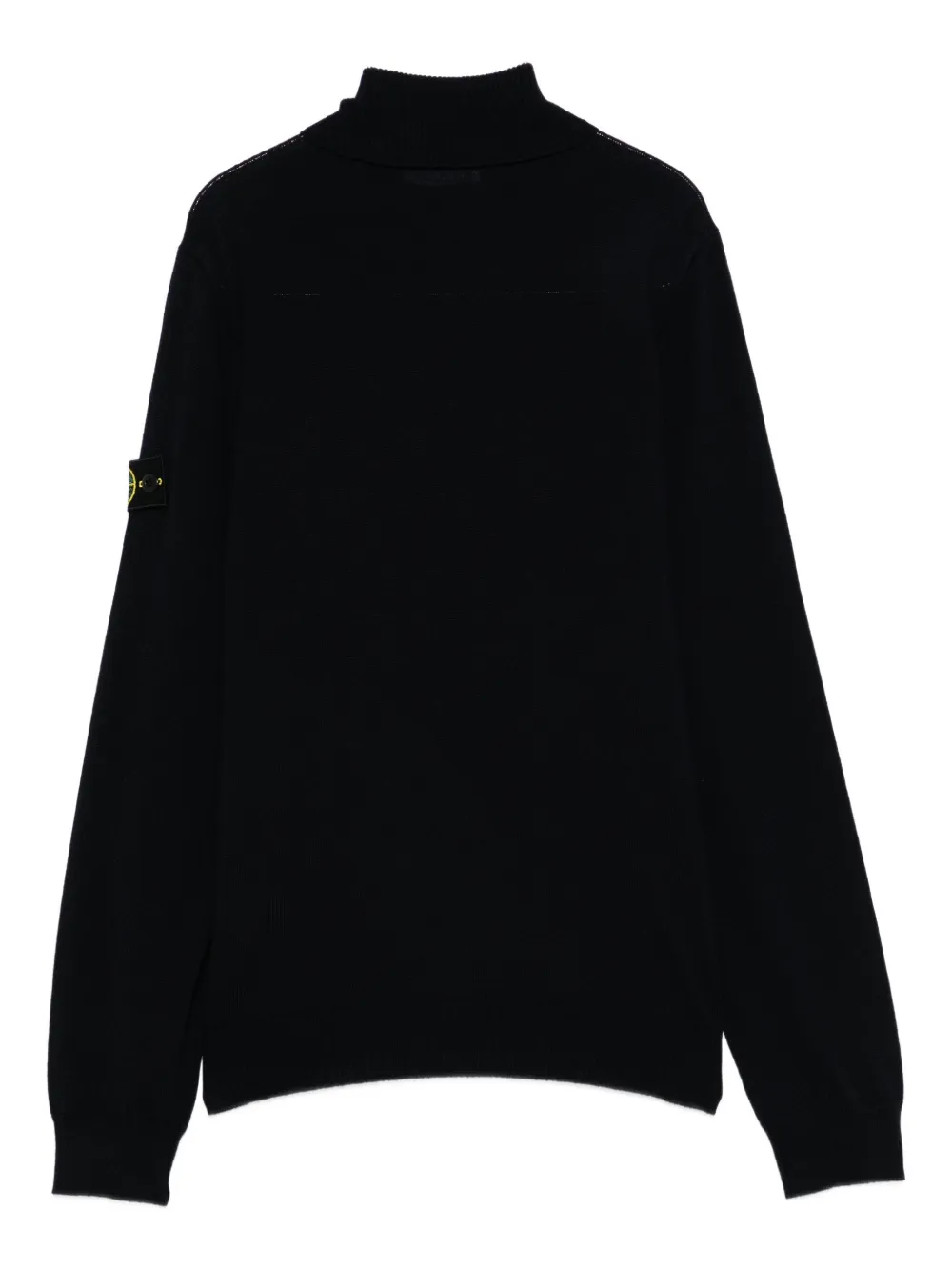 Stone Island Junior Coltrui met logopatch Blauw