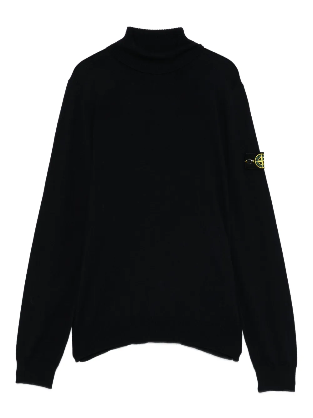 Stone Island Junior Coltrui met logopatch Blauw