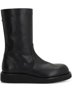 Ann Demeulemeester Kasi side-zip Ankle Boots | Black | FARFETCH