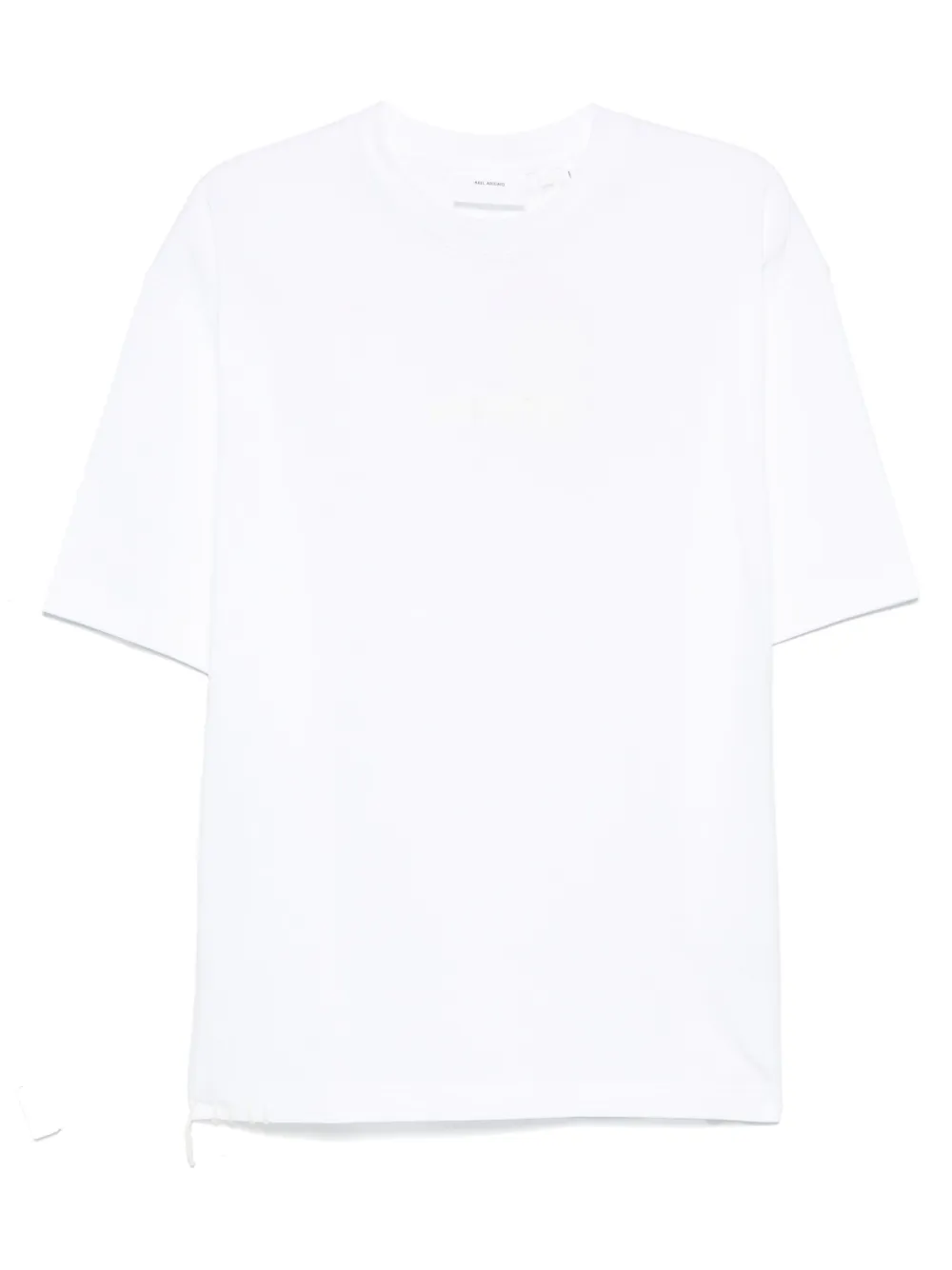 Axel Arigato Threaded katoenen T-shirt Wit