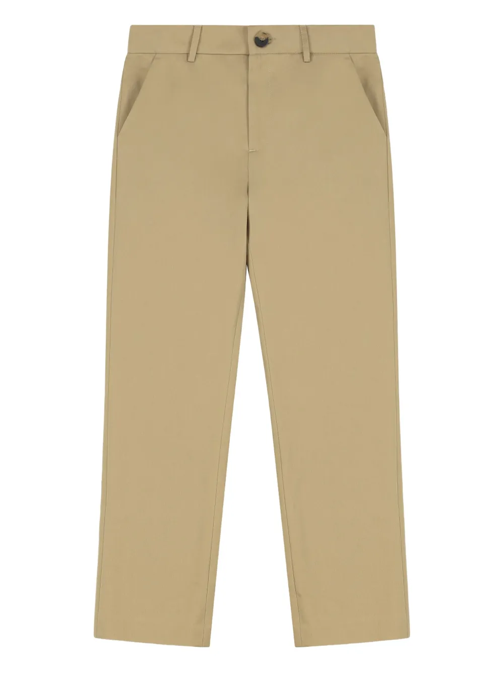 Versace Kids Katoenen broek Beige