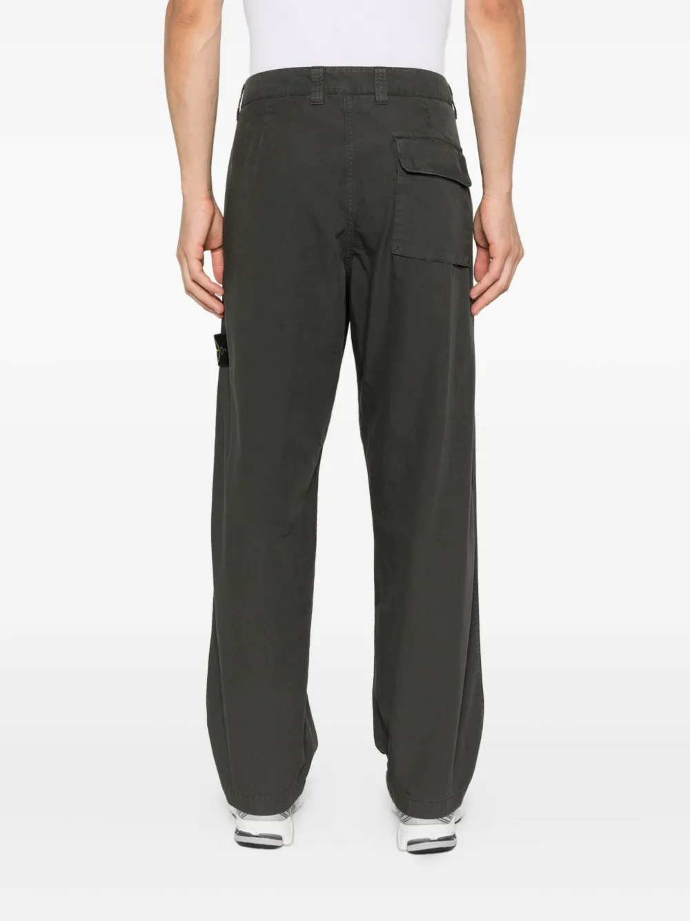 Stone Island 3100005 patch-pocket trousers Grijs
