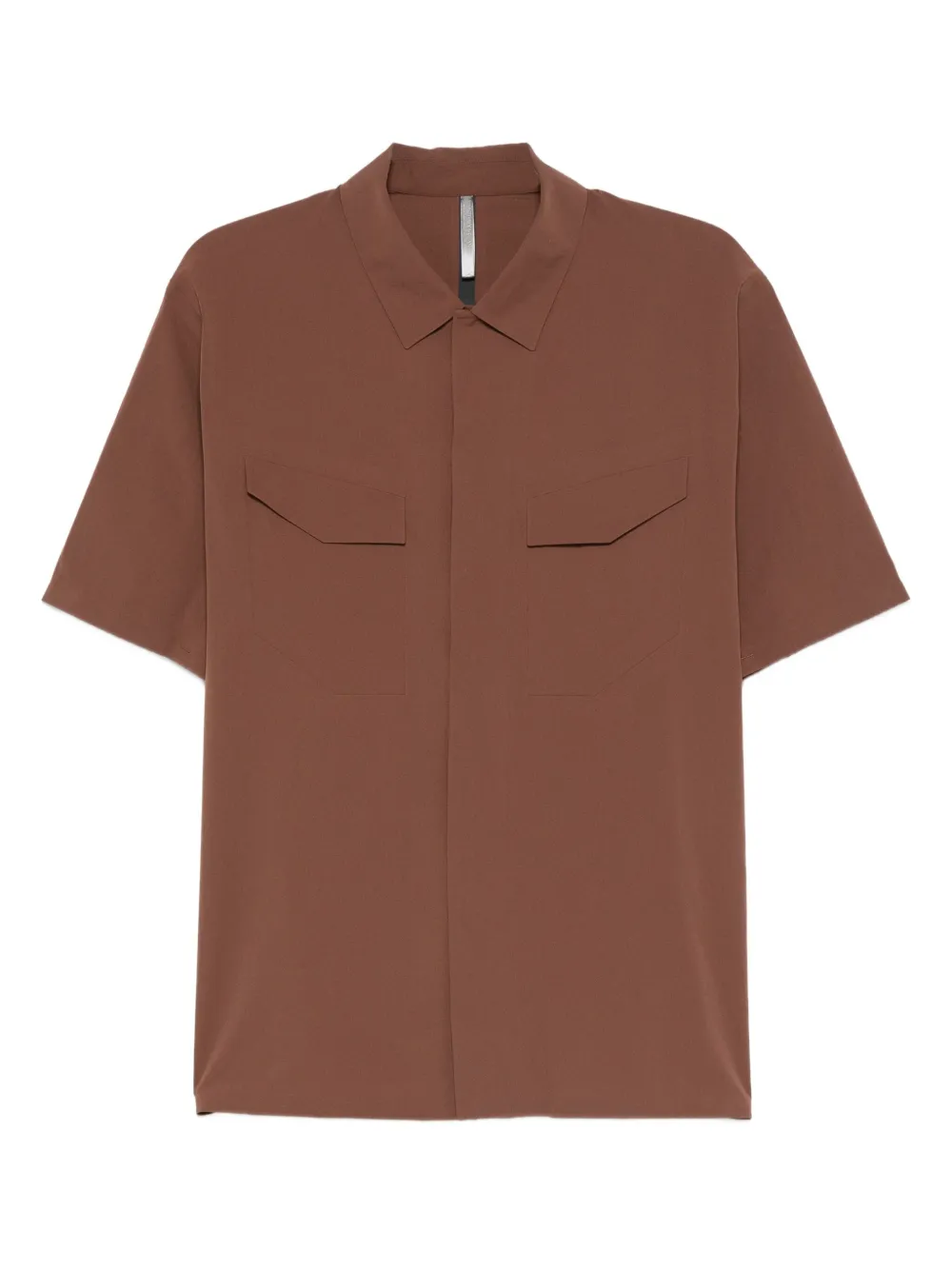 Arc'teryx chest-pockets shirt | Brown | Image 1