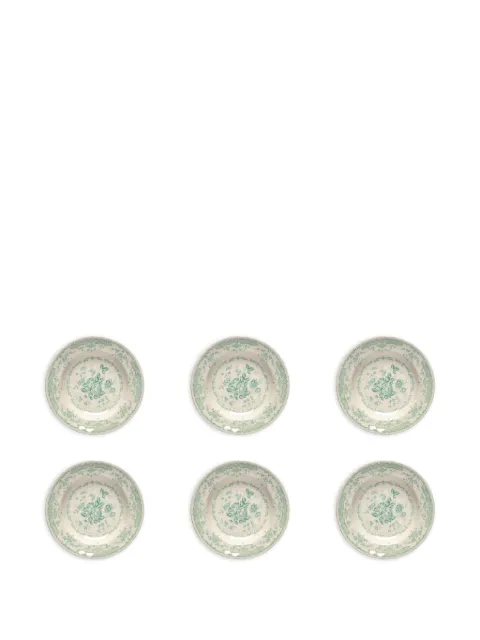 Bitossi Home floral-patterned plates (set of six)