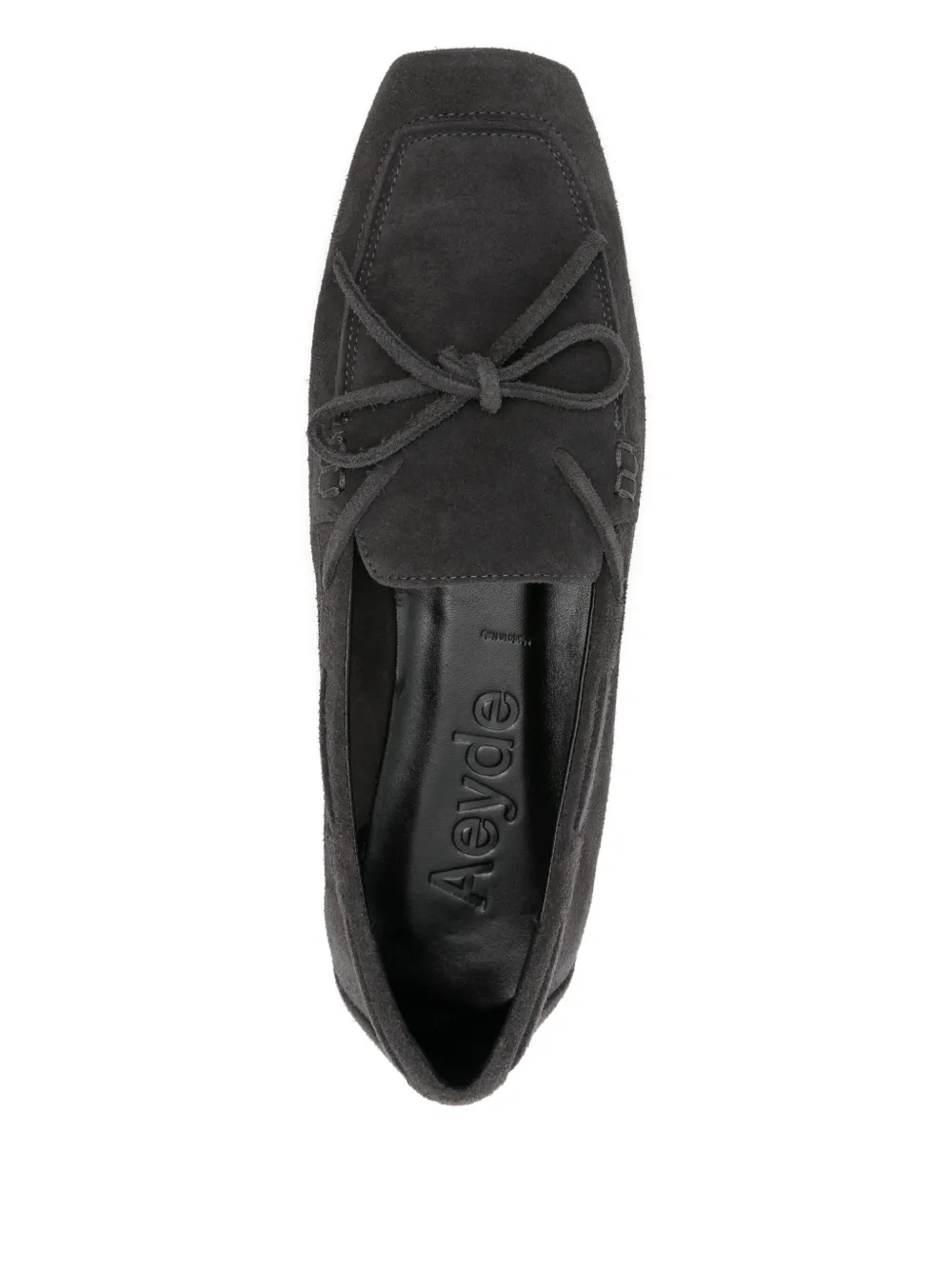 Aeyde suede loafers Grey