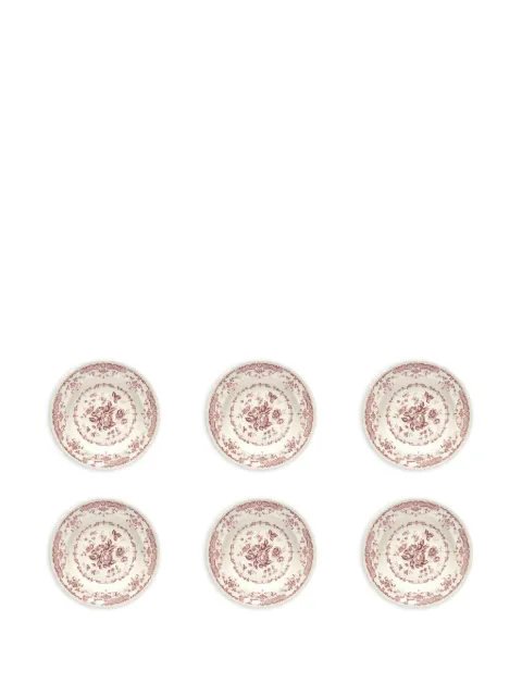 Bitossi Home floral-pattern plate (set of six)