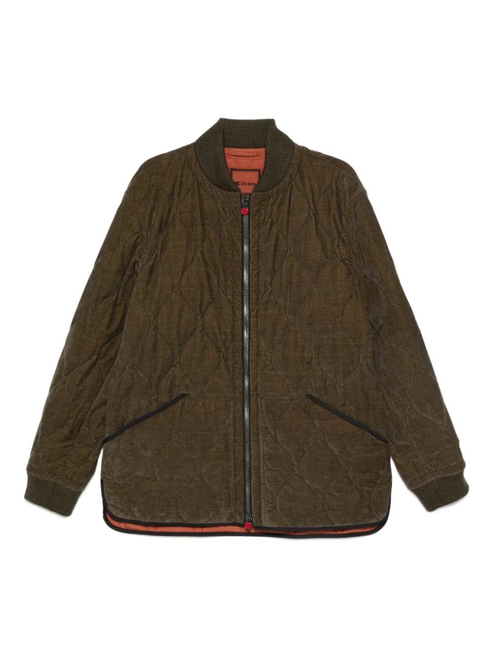 quilted bomber jacket