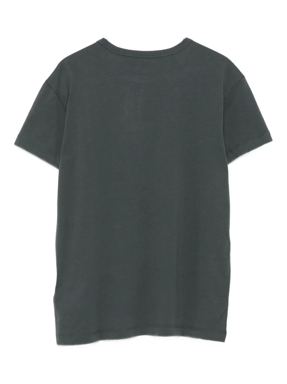 Officine Generale T-shirt van biologisch katoen Grijs