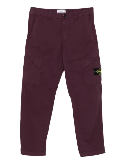 Stone Island 3100003 Supima® cotton cargo patch-pocket trousers