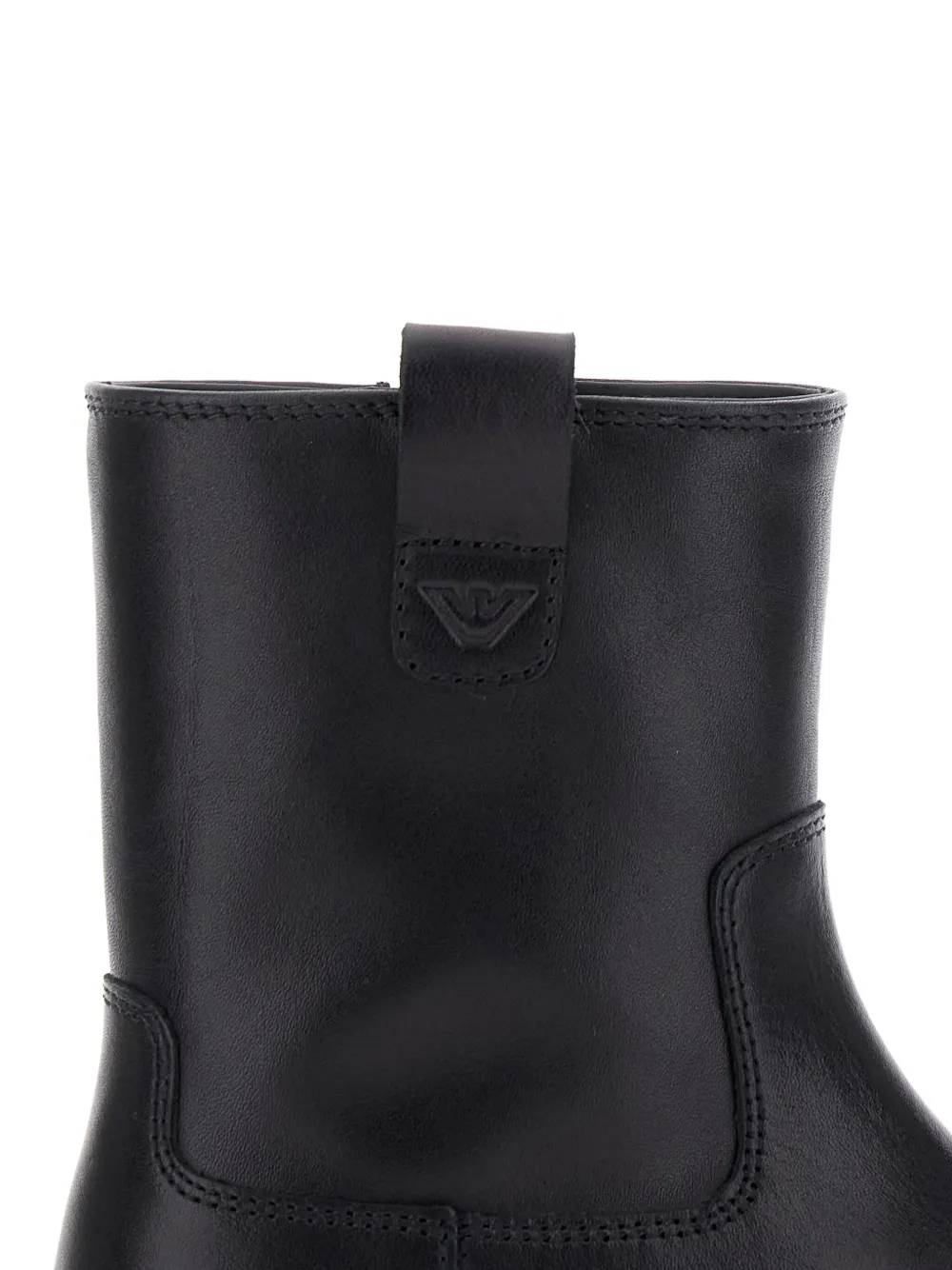 Emporio Armani Kids zip-fastening boots Black