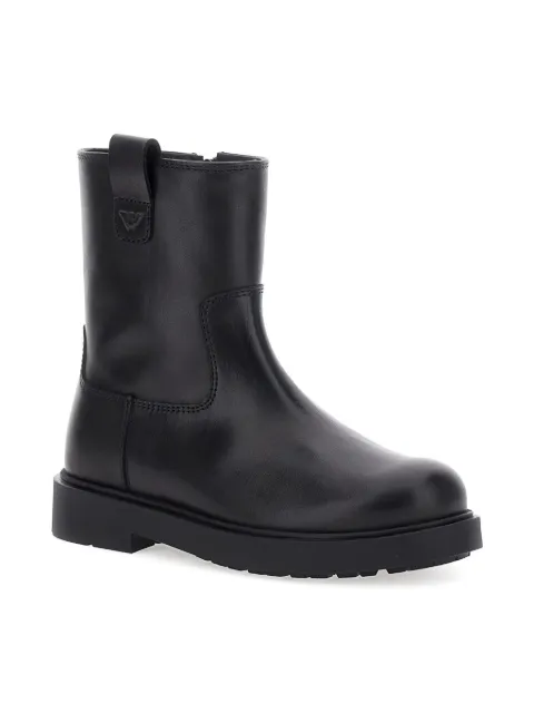 Emporio Armani Kids zip-fastening boots