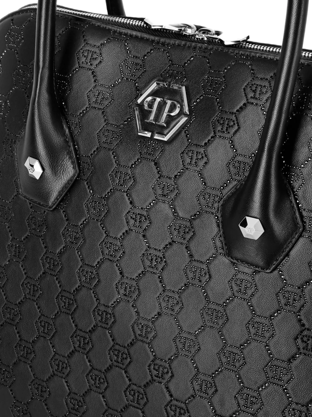 Philipp Plein Majestic schoudertas met monogram Zwart