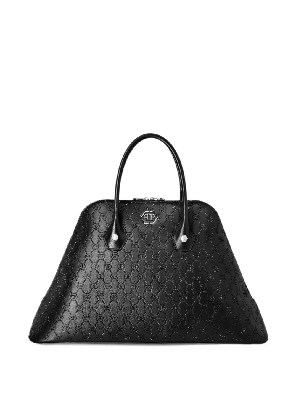 Philipp Plein Borsa a mano Monogram - Nero