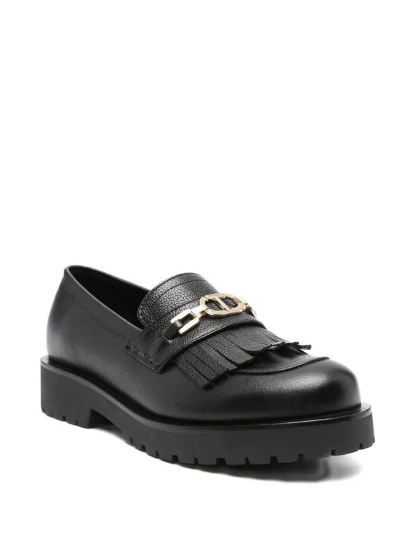 ブラックタッセルローファー London Shoe Make ローファー WEB限定 ＋4.5cm レザー タンク