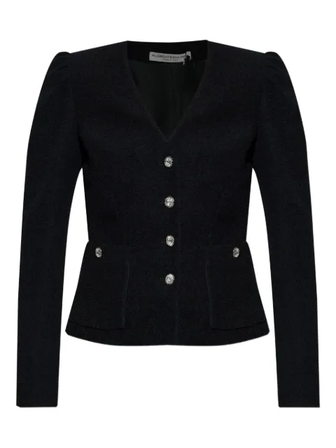 Alessandra Rich v-neck fitted jacket