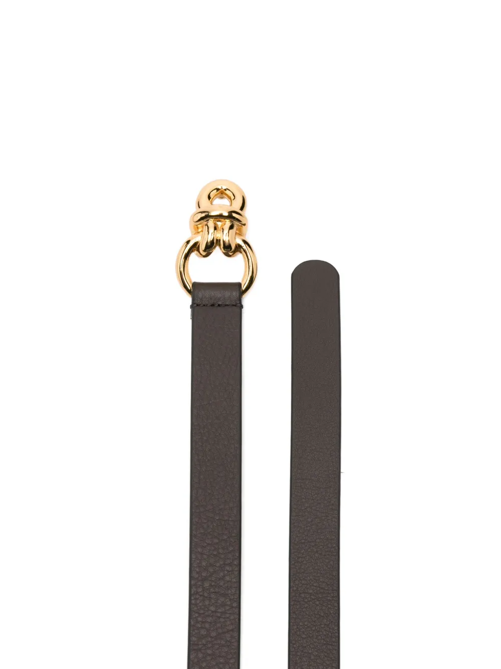 Tagliatore leather belt - Bruin