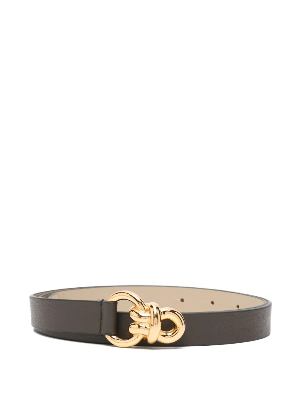 Tagliatore Leren riem Bruin