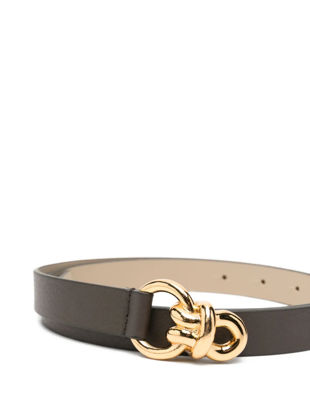Tagliatore Leren riem Bruin