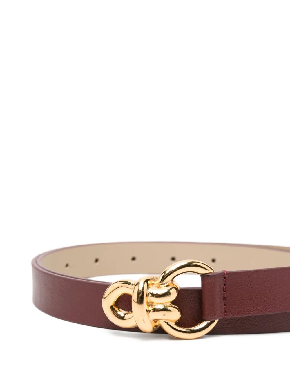 Tagliatore Riem met geknoopte gesp Bruin