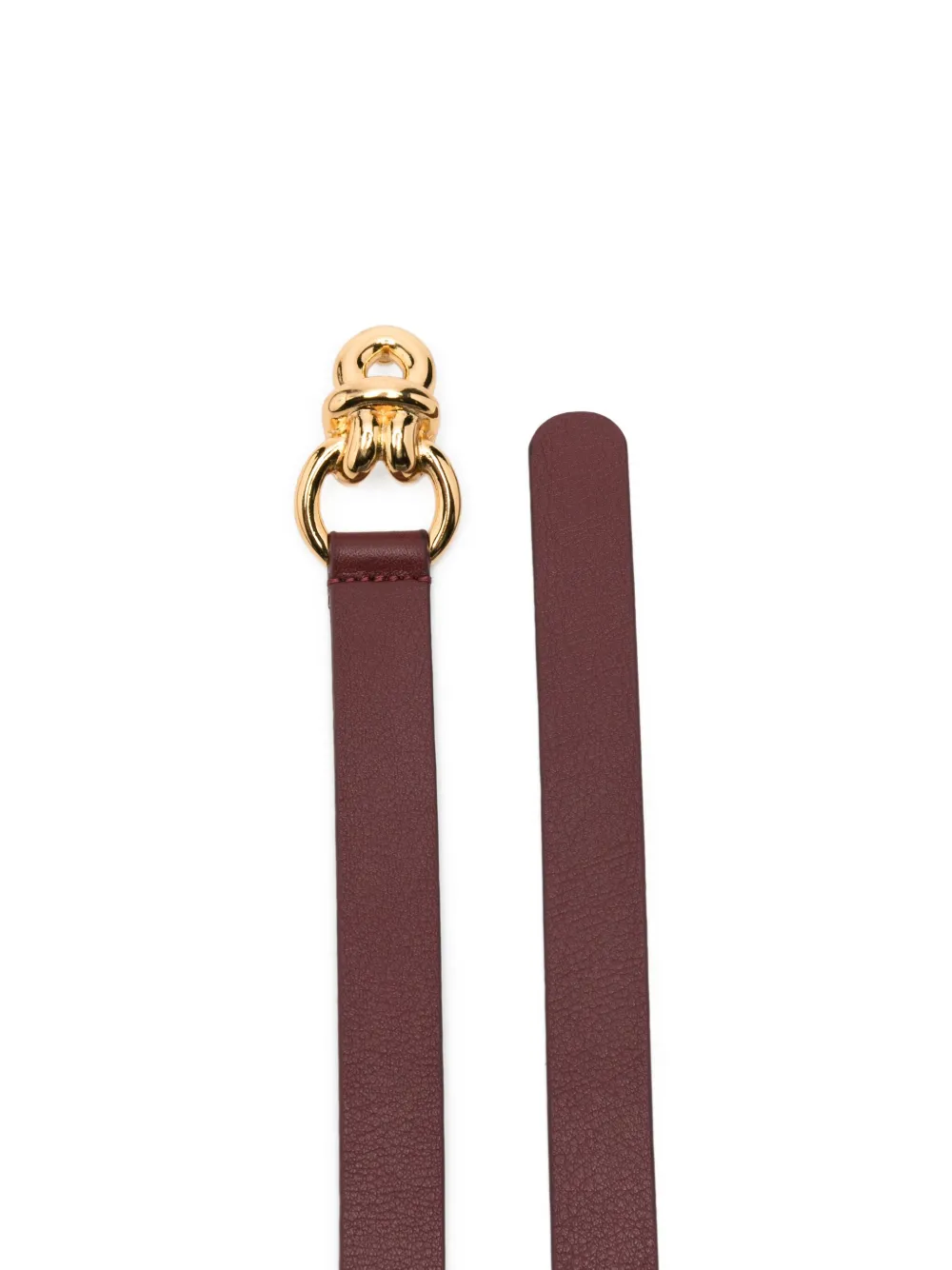 Tagliatore Riem met geknoopte gesp Bruin