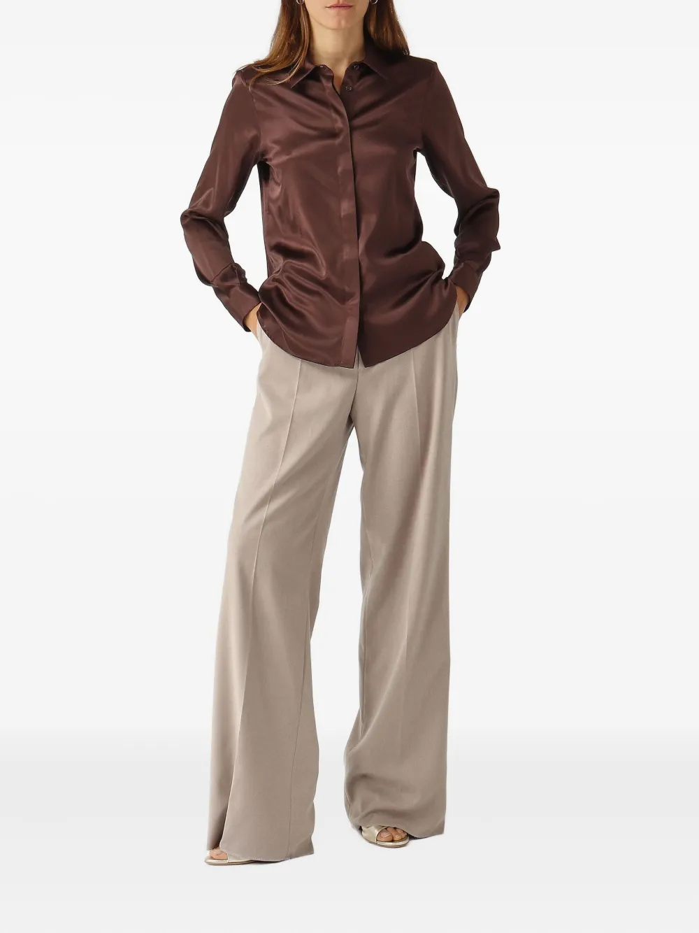 Tagliatore buttoned shirt - Bruin