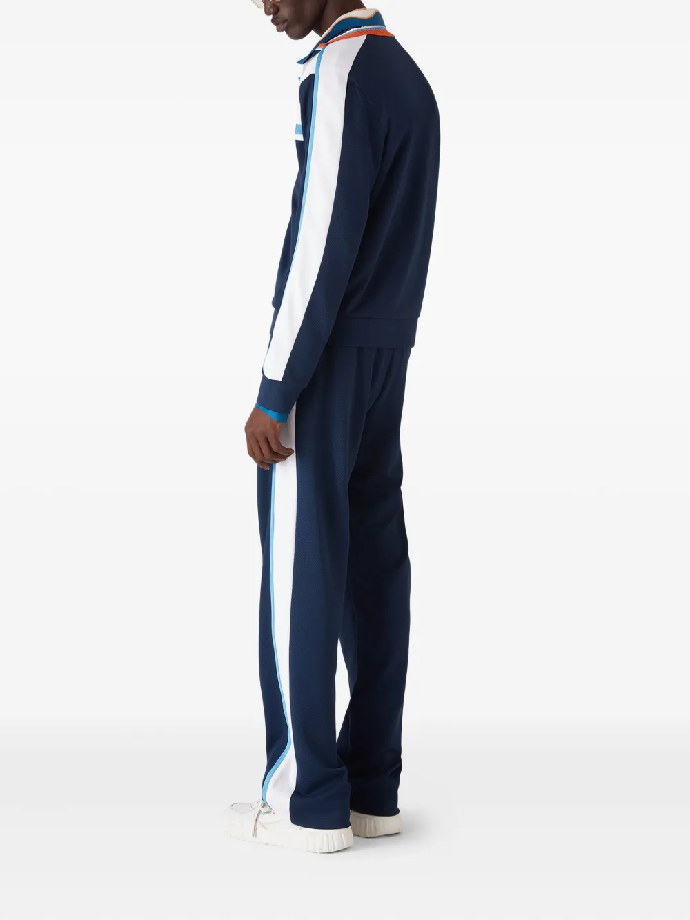Casablanca Trainingsbroek met zijstreep Blauw