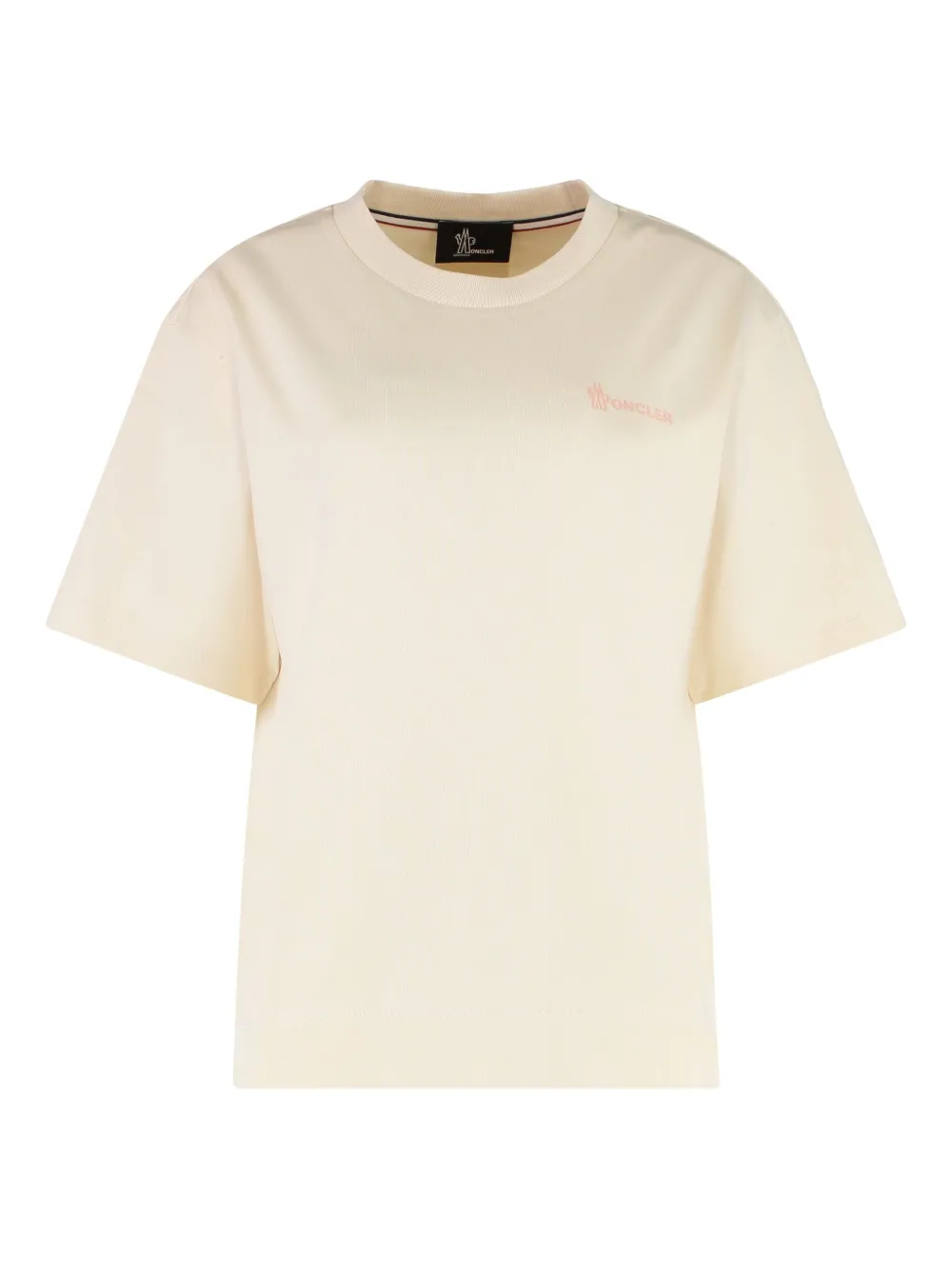 Moncler Grenoble crew-neck logo T-shirt Wit