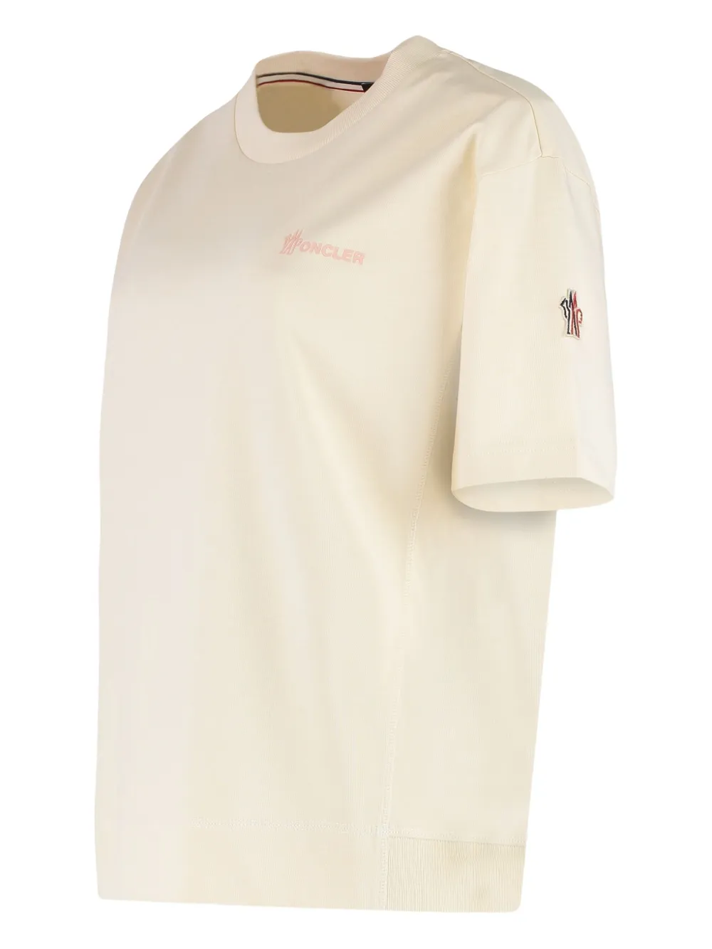 Moncler Grenoble crew-neck logo T-shirt Wit