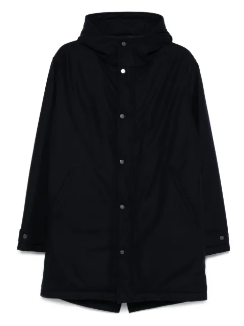Kiton hooded button coat