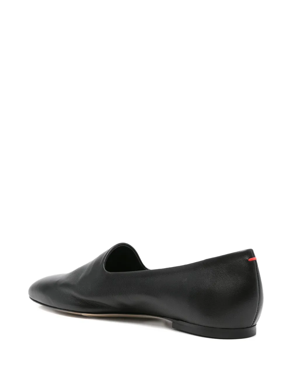 Aeyde Vanna almond-toe loafers Black