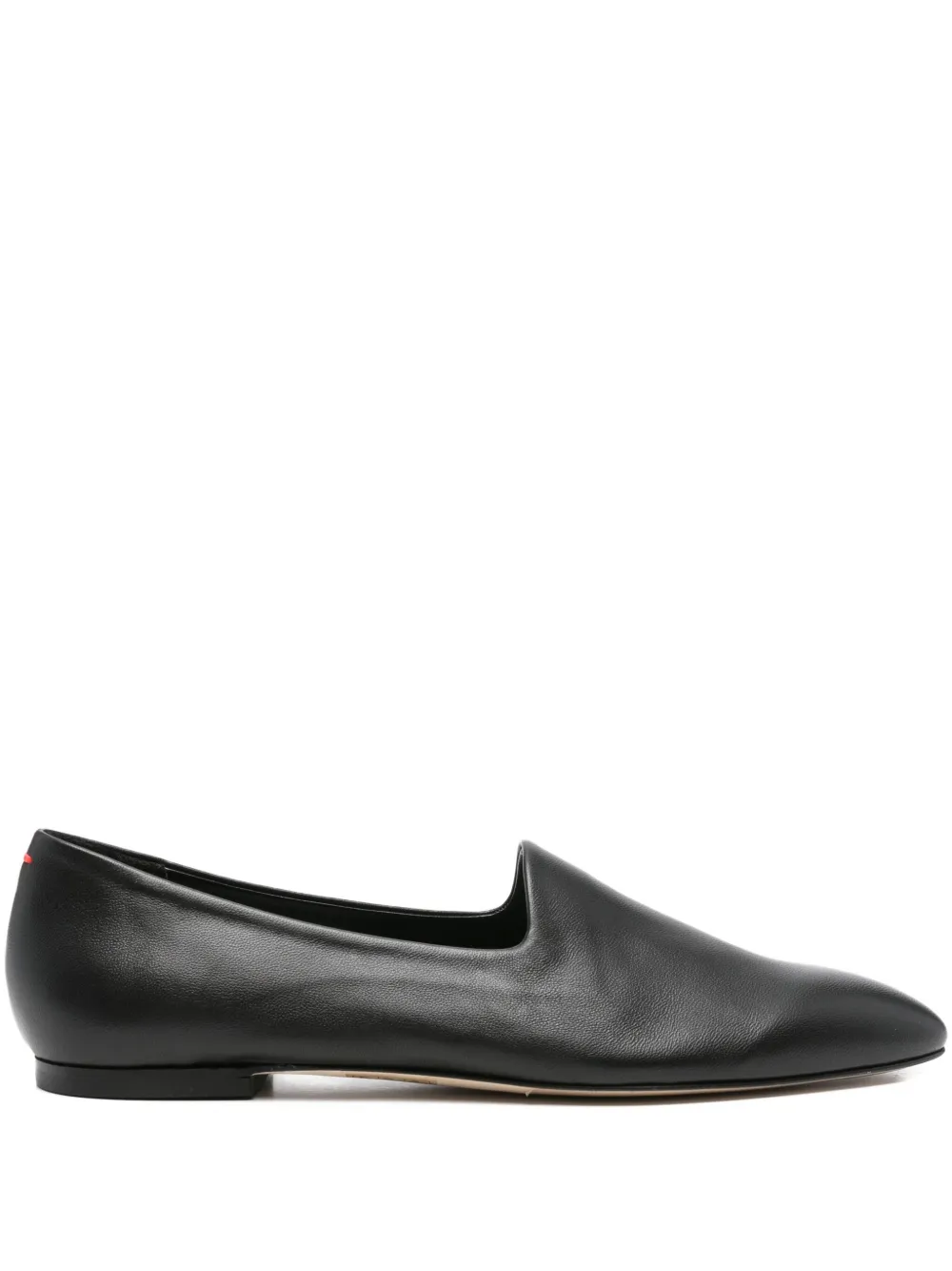 Aeyde Vanna almond-toe loafers Black
