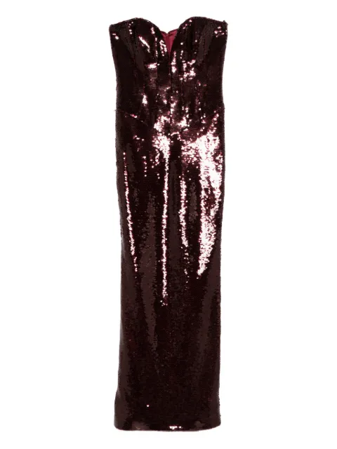 The New Arrivals Ilkyaz Ozel aZZURA strapless dress