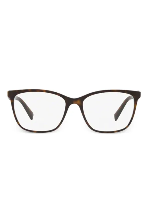 Tiffany & Co Eyewear lentes con armazón cuadrada estilo carey