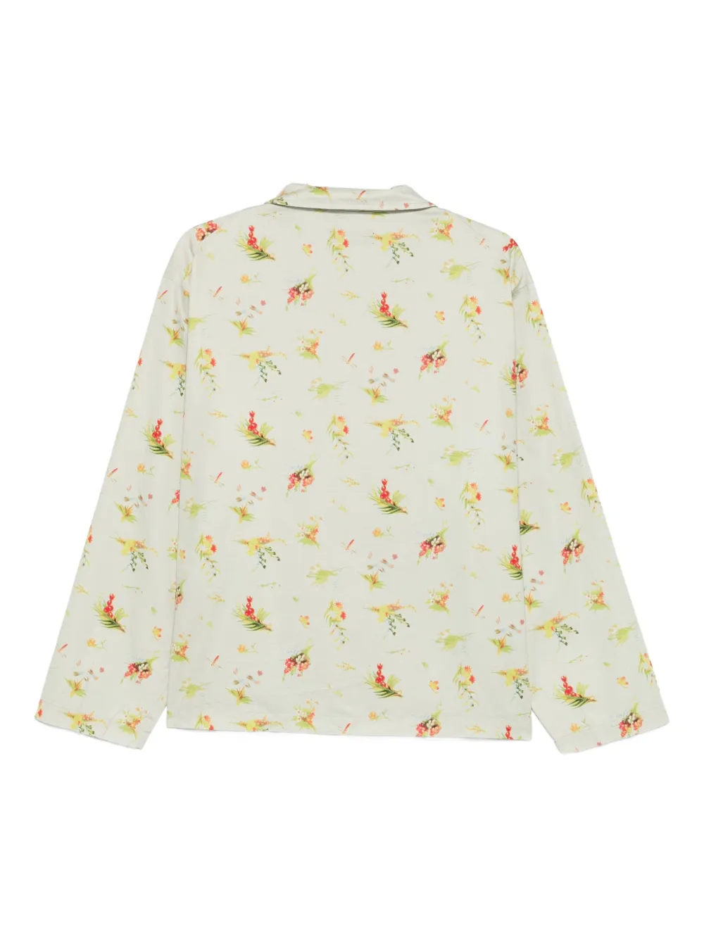 Undercover floral-pattern shirt and trousers set - Groen