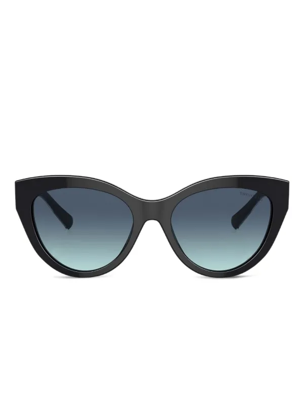 Tiffany & Co. ブラック サングラス Tiffany & Co Eyewear キャット