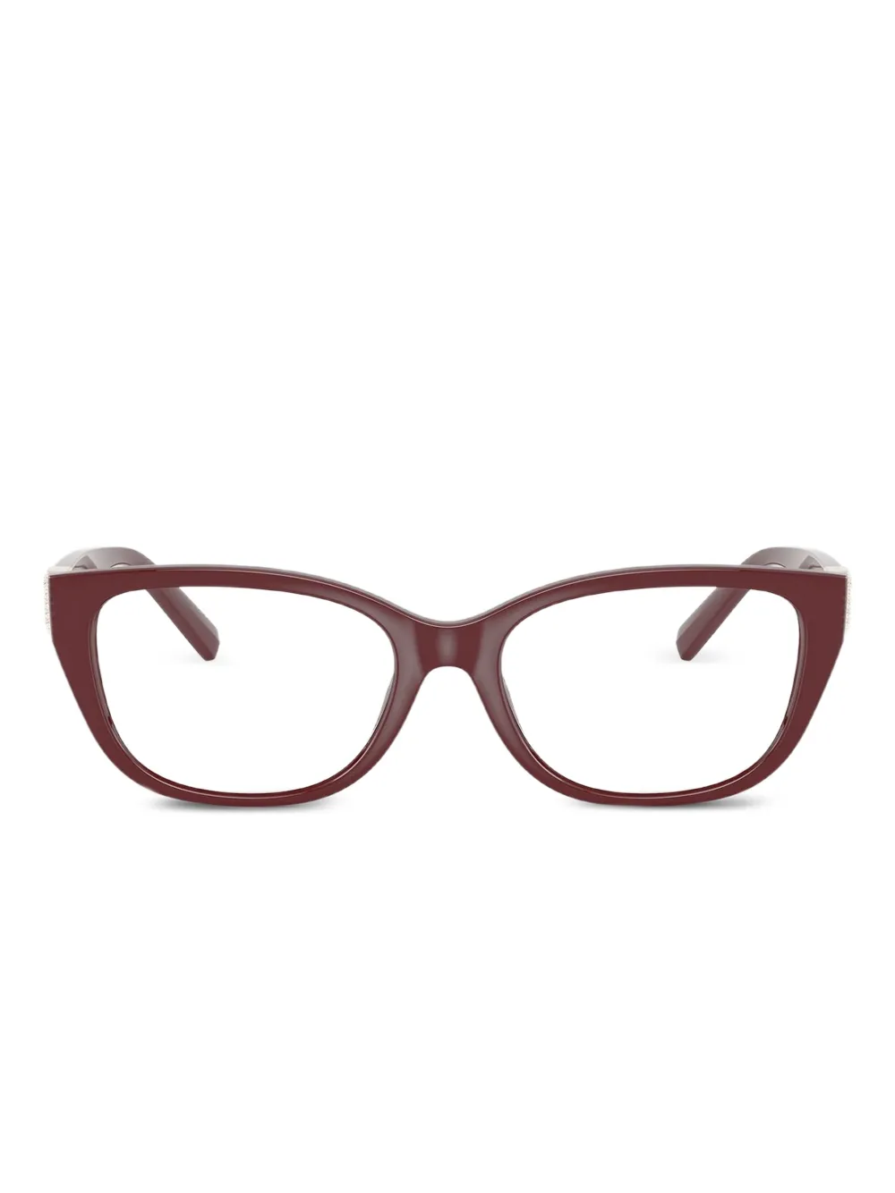 Tiffany & Co Eyewear lentes con armazón rectangular | rojo | Image 1
