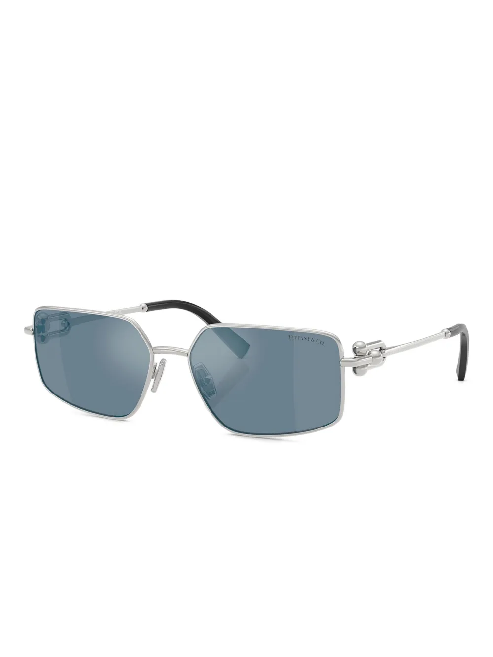Tiffany & Co Eyewear lentes de sol con armazón rectangular y micas oscuras | Hombre | Image 2