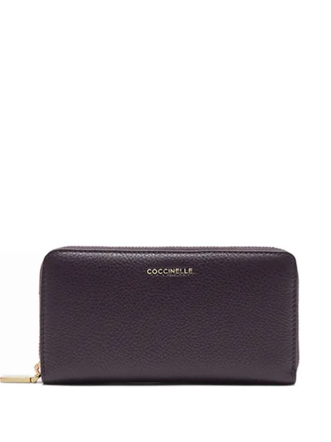 Coccinelle large Metallic Soft wallet