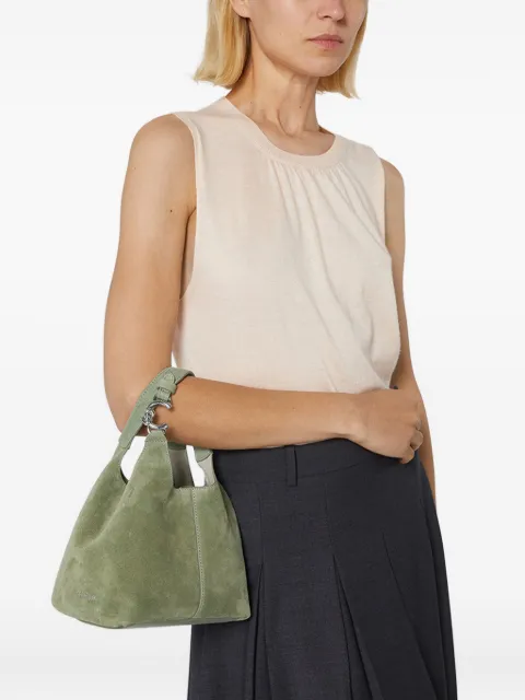 Coccinelle C-Easy suede shoulder bag