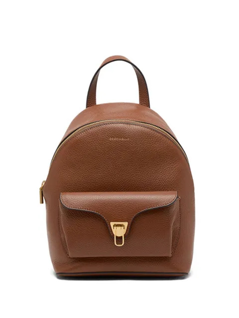 Coccinelle mochila con bolsillo y solapa