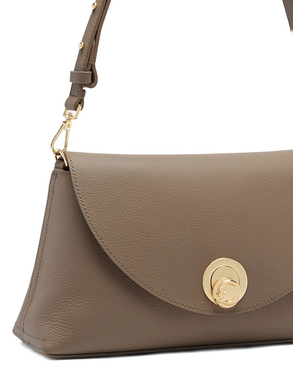 Coccinelle medium Nikla shoulder bag Bruin