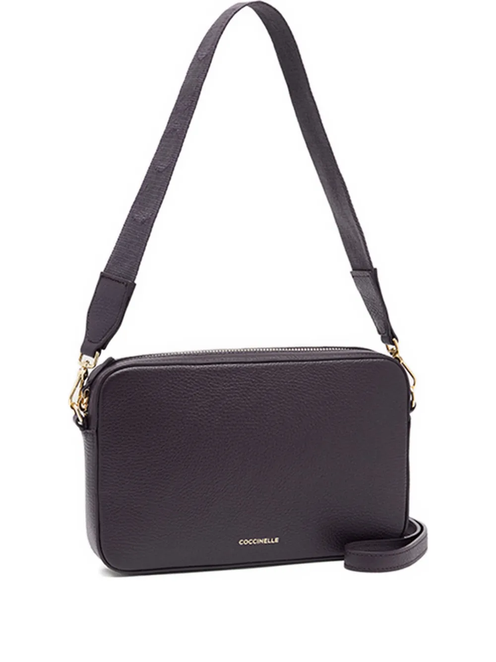 Coccinelle Tebe zip-top crossbody bag Paars
