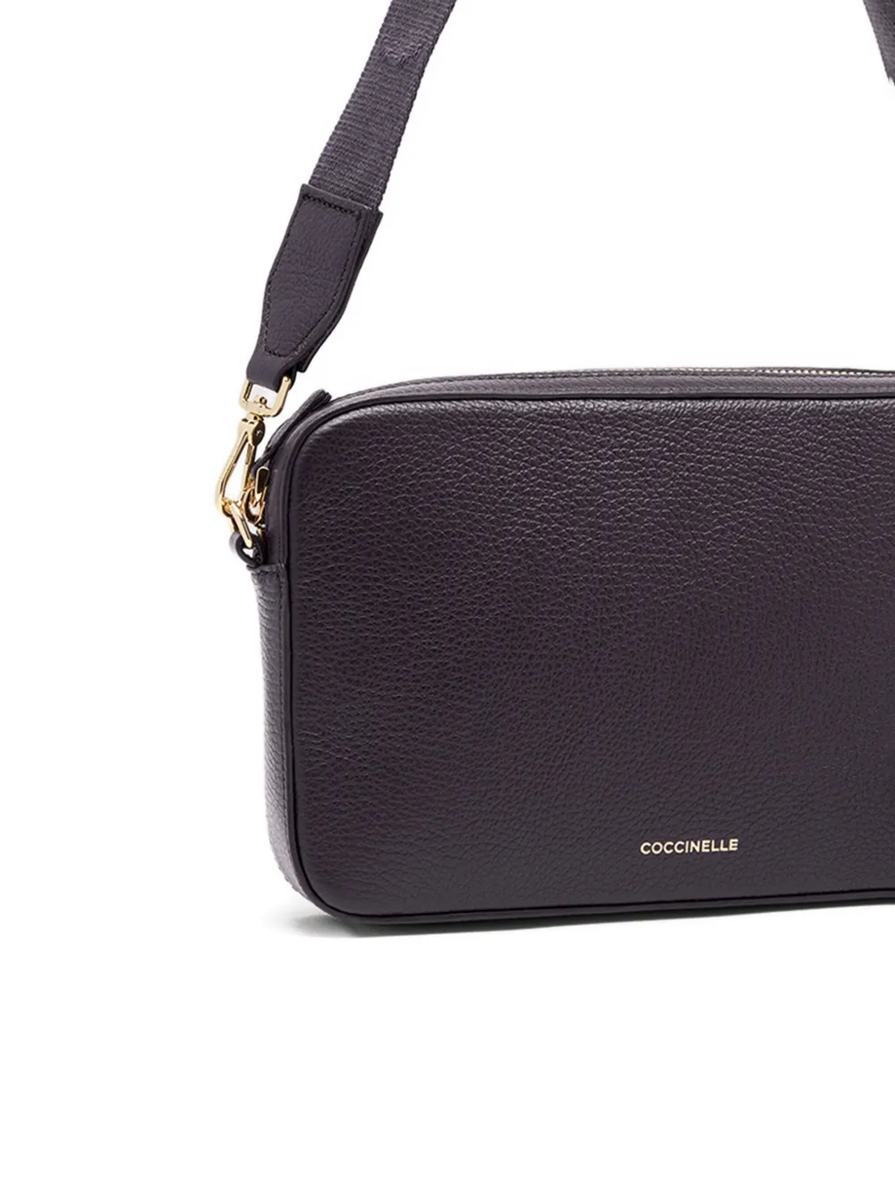 Coccinelle Tebe zip-top crossbody bag Paars