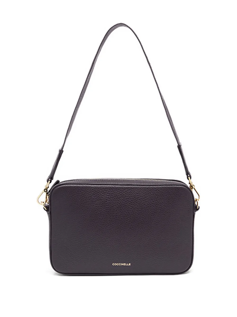 Coccinelle Tebe zip-top crossbody bag Paars