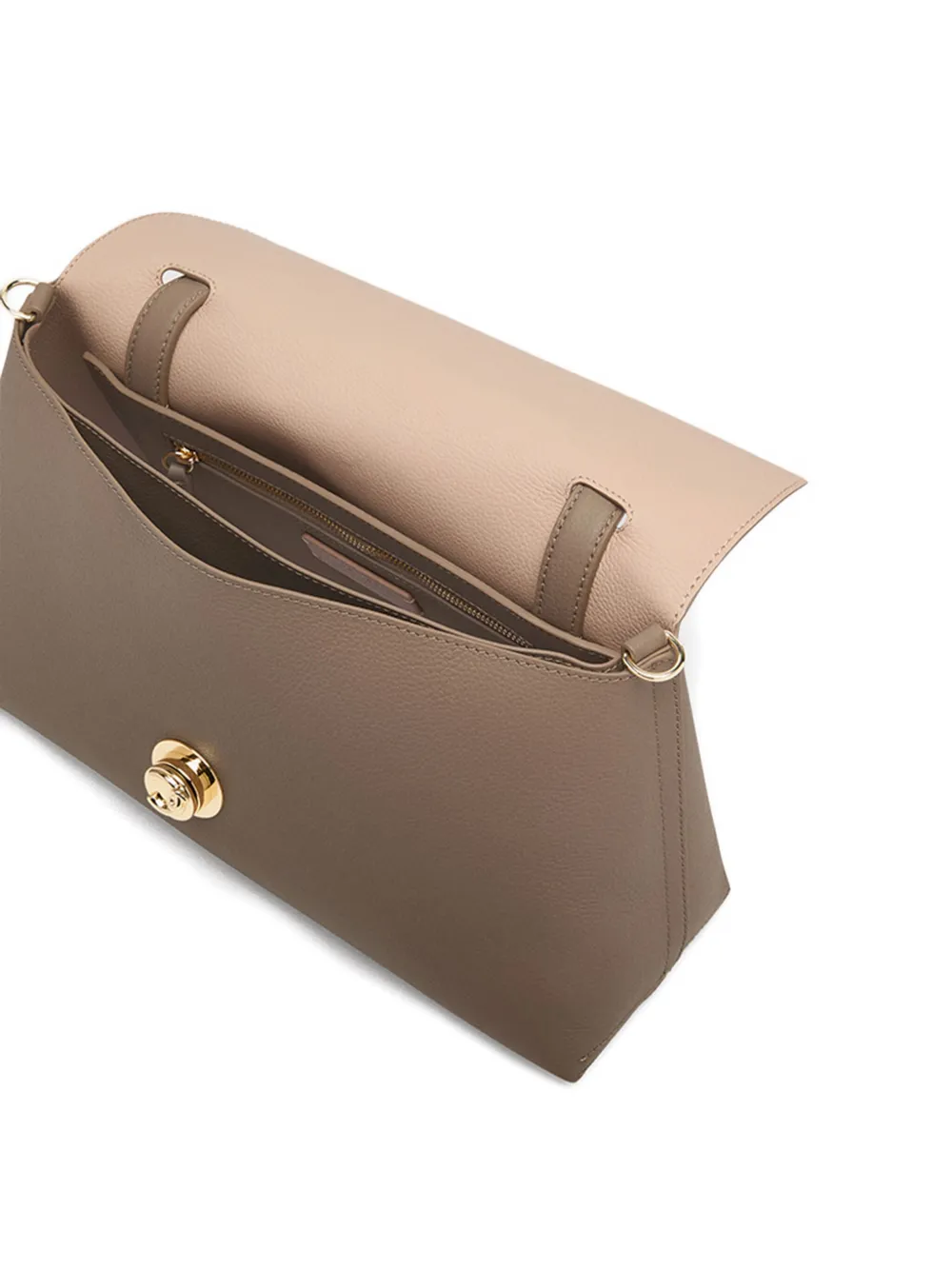 Coccinelle Medium crossbodytas met handgreep Bruin