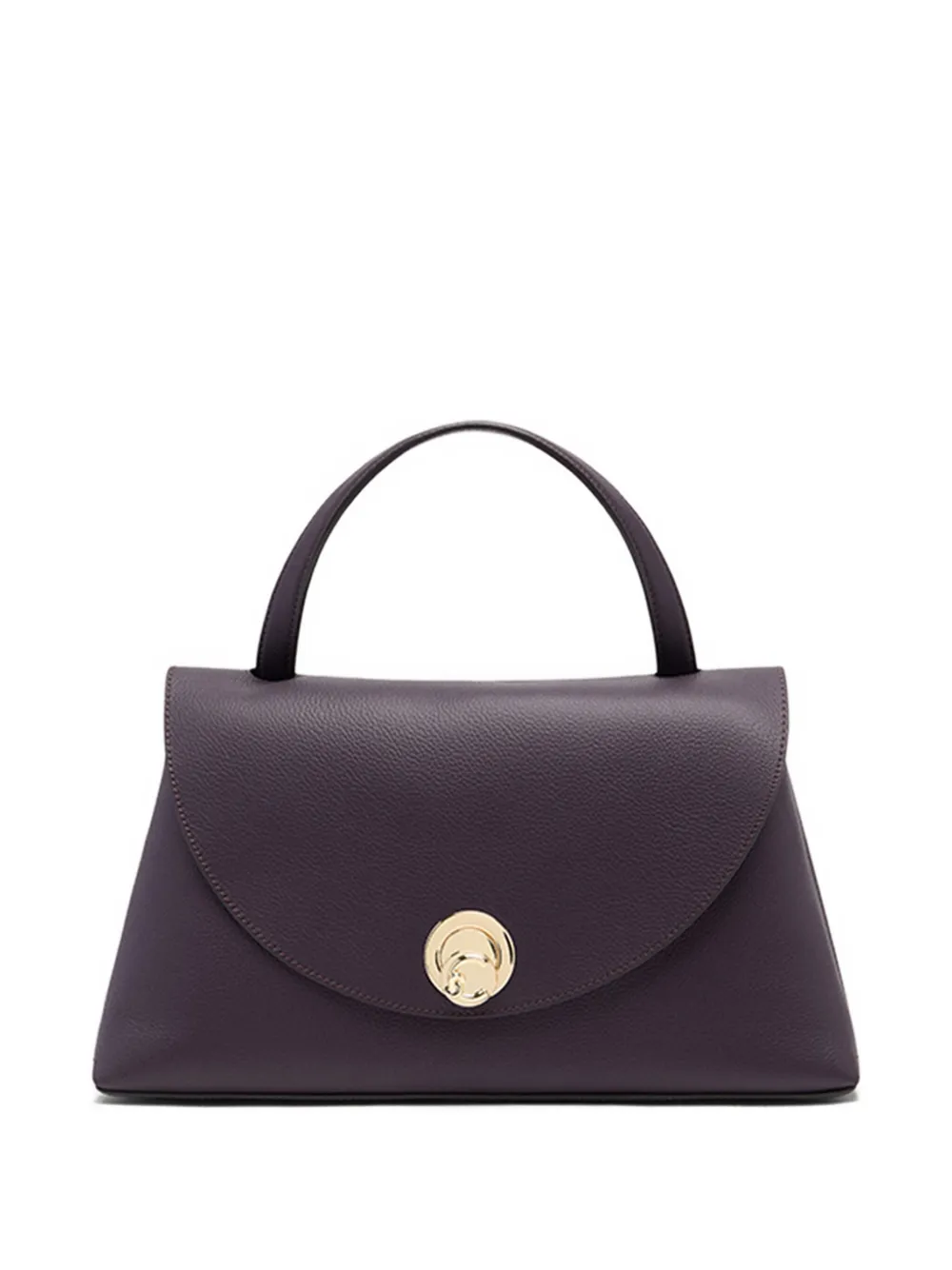 Coccinelle medium Nikla leather tote bag Paars