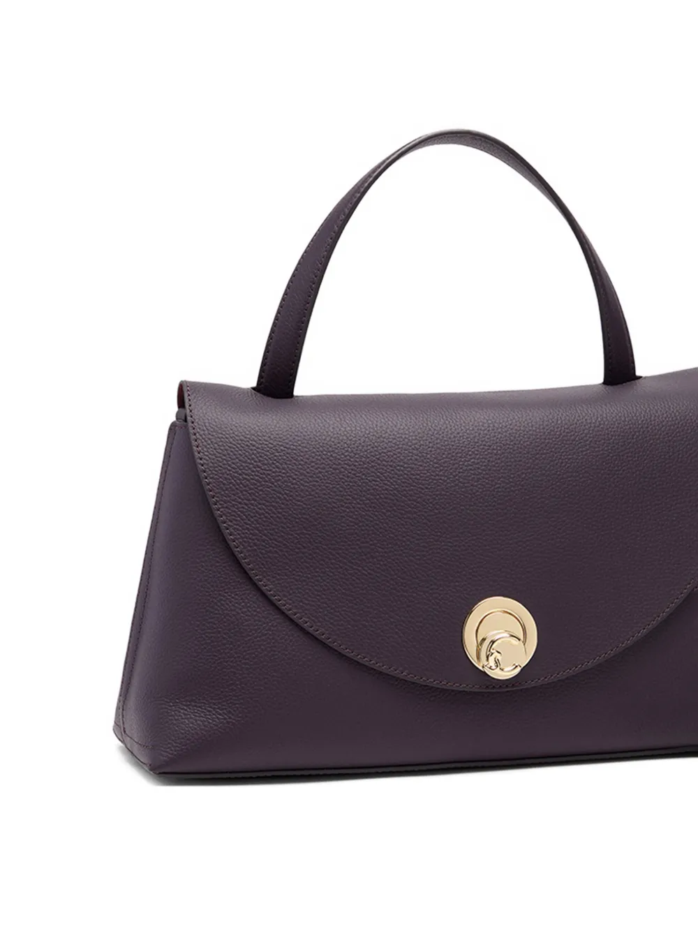 Coccinelle medium Nikla leather tote bag Paars